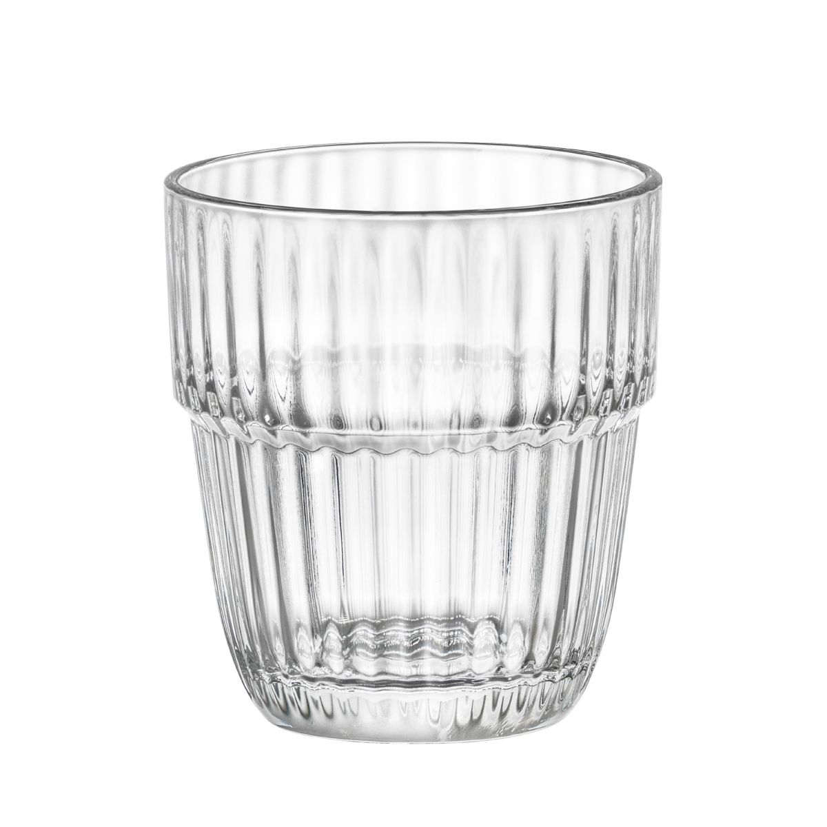 Barshine Tumbler glas van 31 cl. in helder transparant glas, recht vooraanzicht met symmetrisch en glad ontwerp.
