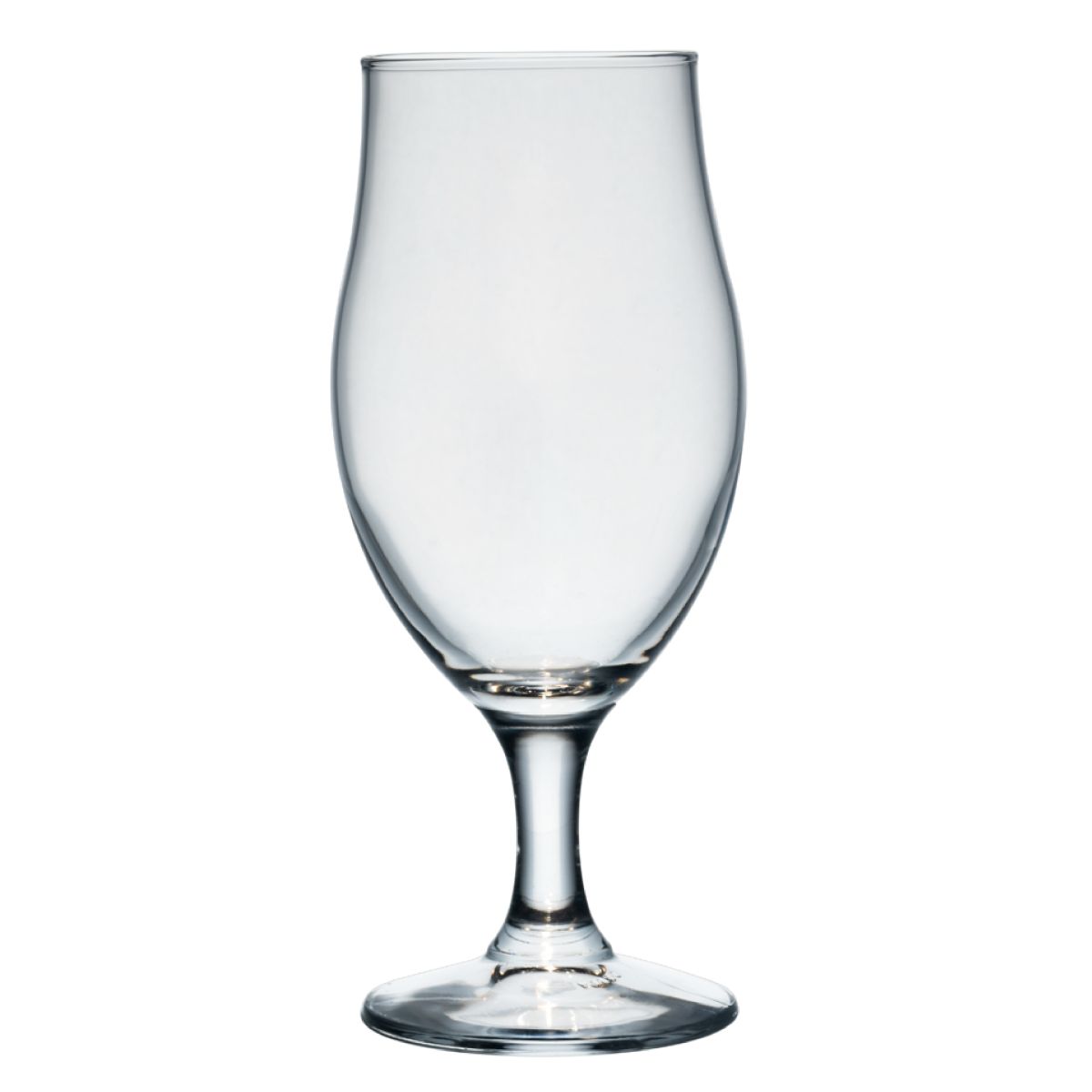 Bierglas Executive 53 cl transparant glas, vooraanzicht zonder bedrukking