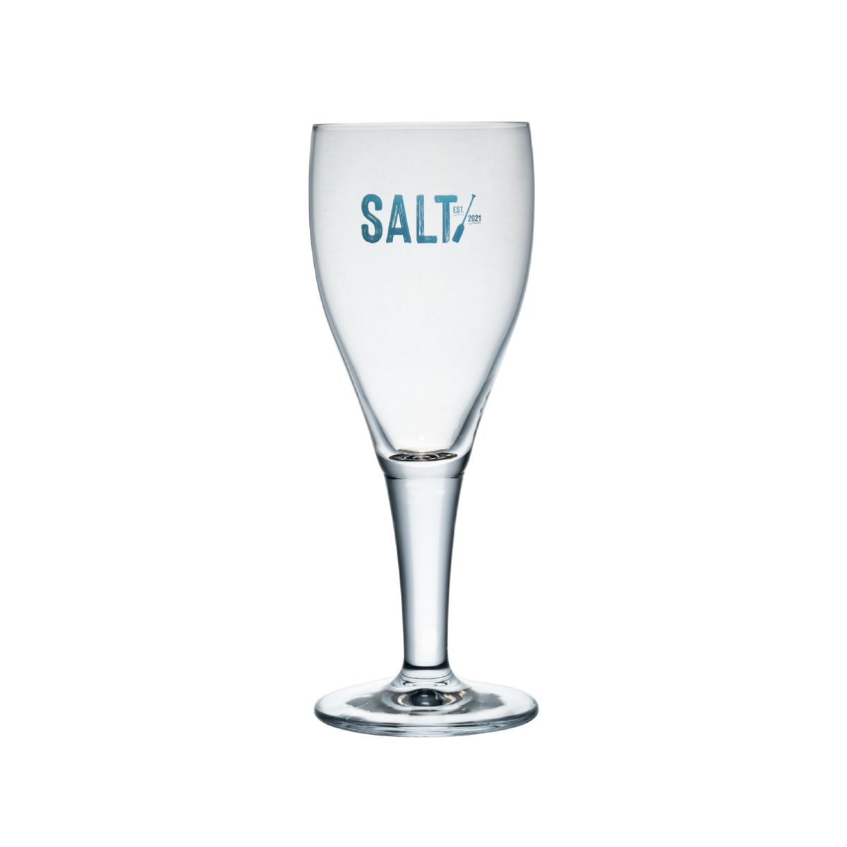 Harzer Pokal 20 cl tapmaat glas met patroonbedrukking van SALT rondom