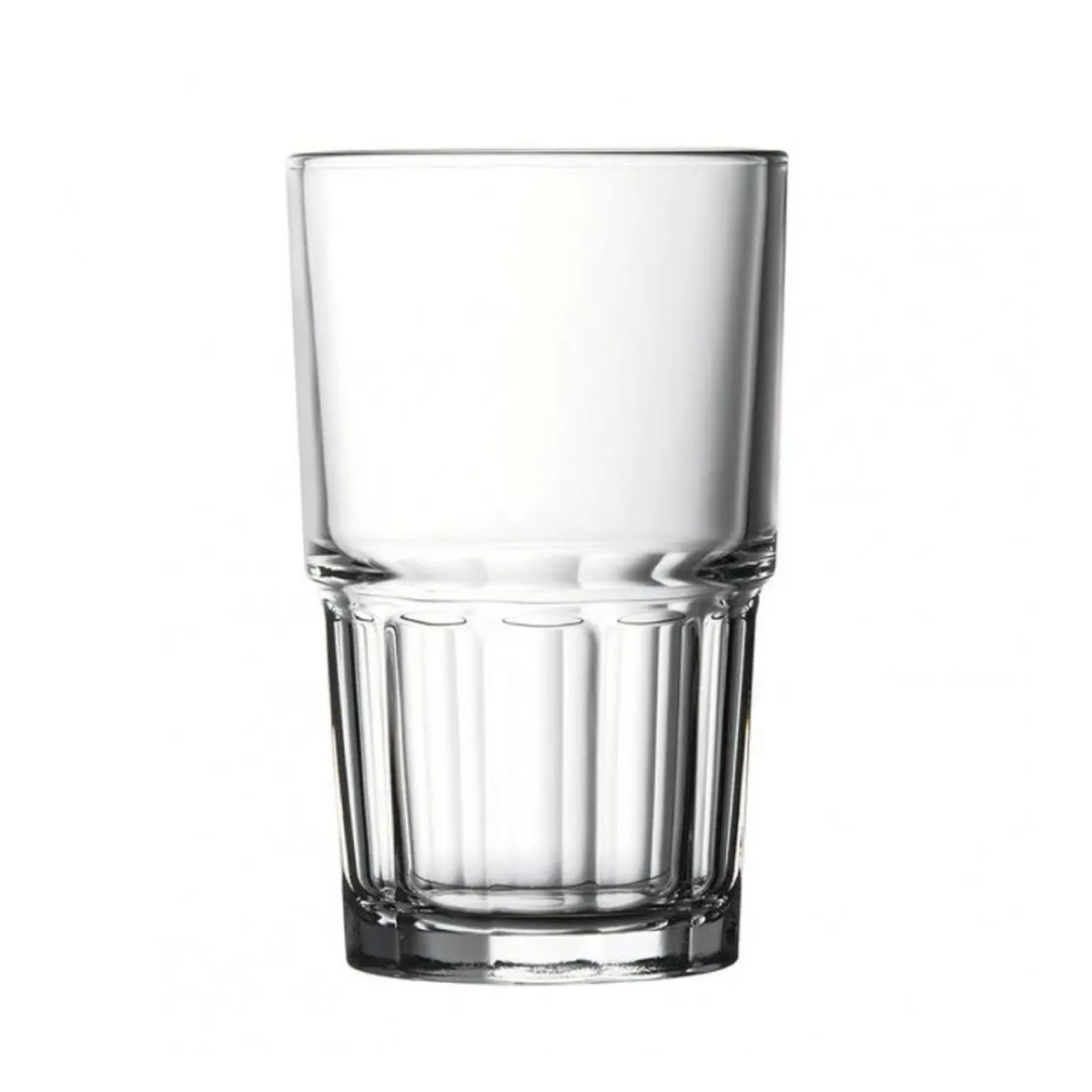 Transparant Next Longdrink Stapel 28,4 cl. in vooraanzicht, met stapelbaar ontwerp en rechte wanden. Transparant Next Longdrink Stapel 28,4 cl. in vooraanzicht, met stapelbaar ontwerp en rechte wanden.