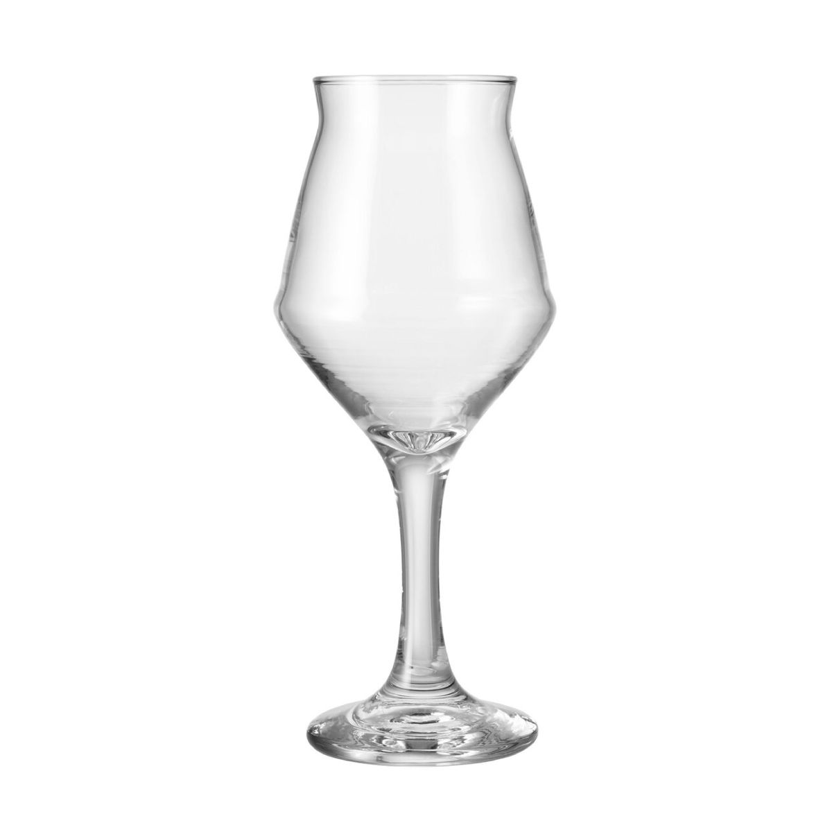Sommelier Kelch glas van 40 cl in transparant glas, recht van voren afgebeeld voor een volledig zicht.