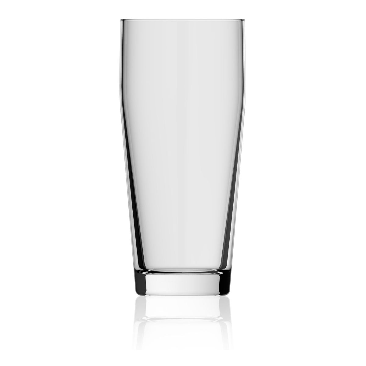 Willibecher 64 cl. transparant glas in vooraanzicht zonder bedrukking, klassiek bierglas voor horeca