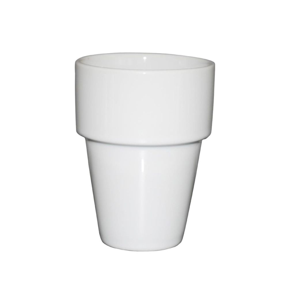Melkbeker wit 20 cl.