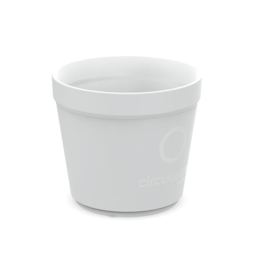 Get plastic mug with 100ml capacity printed