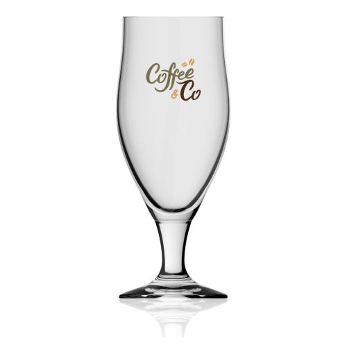 Bierglas Avano 66 cl glas met meerkleurig CoffeeCo-logo bedrukt op de voorzijde
