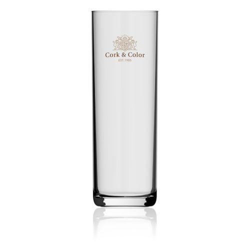 Bierglas Kölsch 50 cl. met meerkleurig CorkColor-logo op het voorpaneel