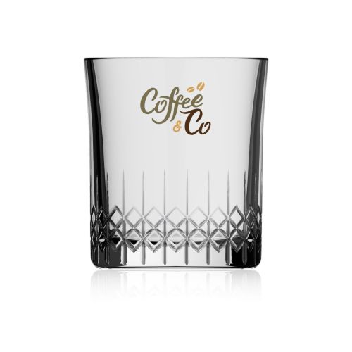 Bierglas Mao 32 cl. met meerkleurig CoffeeCo-logo op het voorpaneel