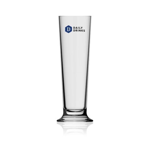 Bierglas Stange 33 cl. glas met meerkleurig DailyDrinks-logo op het voorpaneel