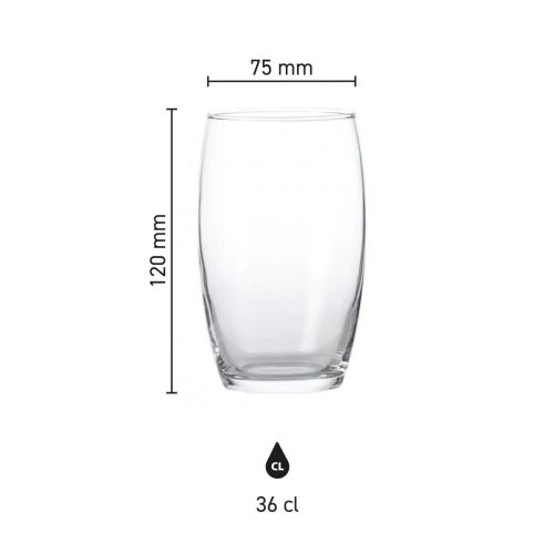 Infographic met maatvoering van het Cosy Moments tumbler hoog 36 cl. inclusief hoogte en diameter. Infographic met maatvoering van het Cosy Moments tumbler hoog 36 cl. inclusief hoogte en diameter.