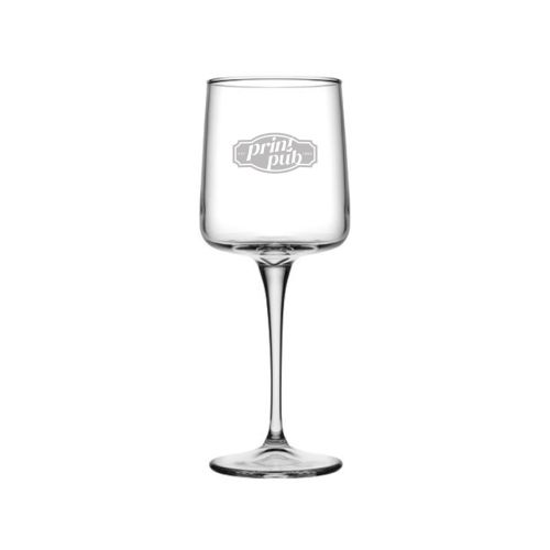 Wijnglas Iconic 27 cl met gegraveerd PrintPub-logo op het glas aan de voorzijde. Wijnglas Iconic 27 cl met gegraveerd PrintPub-logo op het glas aan de voorzijde.
