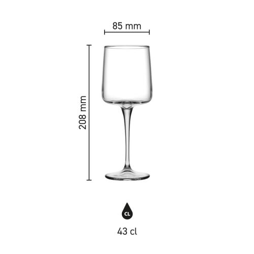 Iconic Wijnglas 43 cl. bedrukken Iconic Wijnglas 43 cl. bedrukken