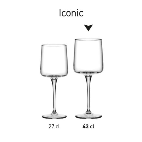 Iconic Wijnglas 43 cl. bedrukken Iconic Wijnglas 43 cl. bedrukken