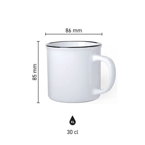 Infographic met afmetingen van mok Sinora 30 cl. inclusief hoogte, diameter en inhoud. Infographic met afmetingen van mok Sinora 30 cl. inclusief hoogte, diameter en inhoud.