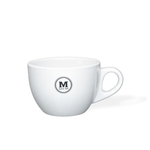 Style Koffie Kop 15 cl porselein met eenkleurig M-logo op het voorpaneel
