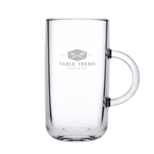 Theeglas Iconic 27 cl. met gegraveerd TableTrend-logo gecentreerd op de voorzijde. Theeglas Iconic 27 cl. met gegraveerd TableTrend-logo gecentreerd op de voorzijde.