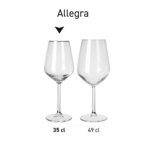 Allegra Wijnglas 35 cl. bedrukken Allegra Wijnglas 35 cl. bedrukken