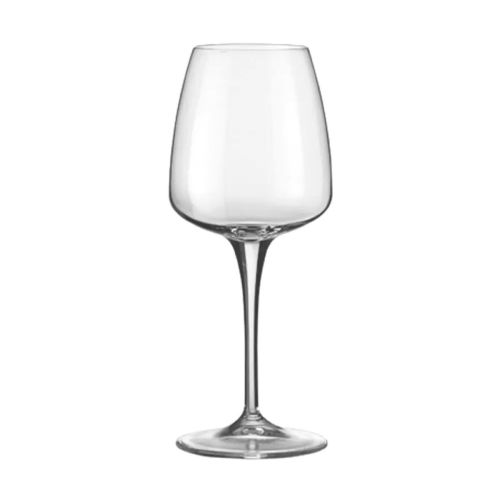 Glazen Aurum wijnglas 43 cl recht van voren, met hoge kelk en smalle steel. Glazen Aurum wijnglas 43 cl recht van voren, met hoge kelk en smalle steel.