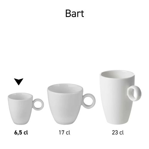 Bart Espresso kop 6,5 cl. bedrukken Bart Espresso kop 6,5 cl. bedrukken