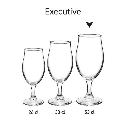 Serieafbeelding met meerdere Executive bierglazen als visueel overzicht. Serieafbeelding met meerdere Executive bierglazen als visueel overzicht.