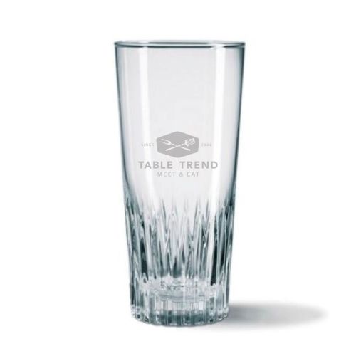 Gravure van TableTrend-logo op voorzijde van bierglas Gaetan 32 cl. in glas verwerkt. Gravure van TableTrend-logo op voorzijde van bierglas Gaetan 32 cl. in glas verwerkt.