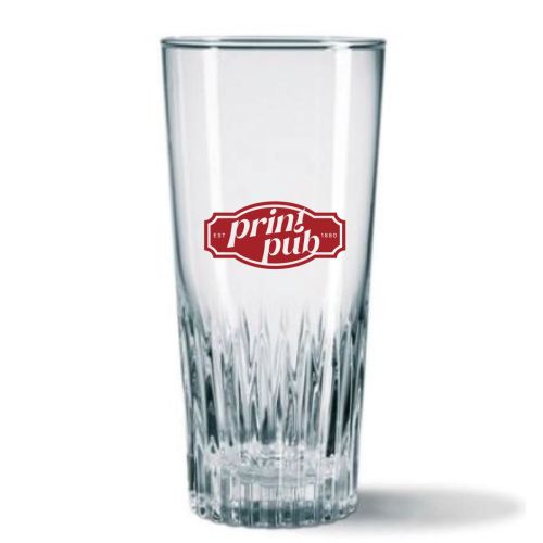 Eénkleurig PrintPub-logo op voorzijde van Gaetan 40 cl. glas, centraal gepositioneerd. Eénkleurig PrintPub-logo op voorzijde van Gaetan 40 cl. glas, centraal gepositioneerd.