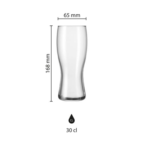 Infographic met productafmetingen van Bierglas Koblenz 30 cl tapmaat glas. Infographic met productafmetingen van Bierglas Koblenz 30 cl tapmaat glas.