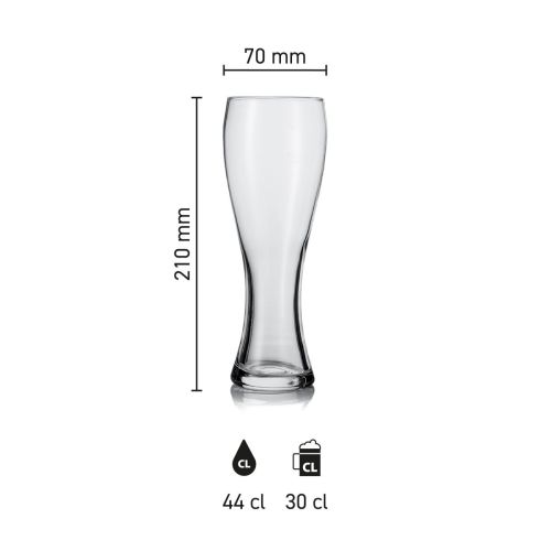 Bierglas Pantheon 30 cl. TAPMAAT bedrukken