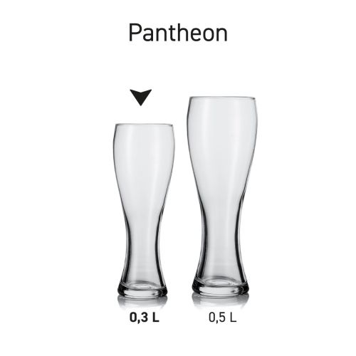 Bierglas Pantheon 30 cl. TAPMAAT bedrukken Bierglas Pantheon 30 cl. TAPMAAT bedrukken