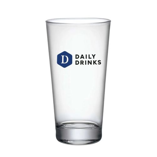 Sestriere bierglas 39 cl bedrukt met blauw DailyDrinks-logo in één kleur op het vooraanzicht. Sestriere bierglas 39 cl bedrukt met blauw DailyDrinks-logo in één kleur op het vooraanzicht.