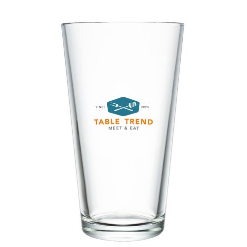 Vaasje van 47 cl. met meerkleurig TableTrend-logo op de voorzijde, strak bedrukt. Vaasje van 47 cl. met meerkleurig TableTrend-logo op de voorzijde, strak bedrukt.