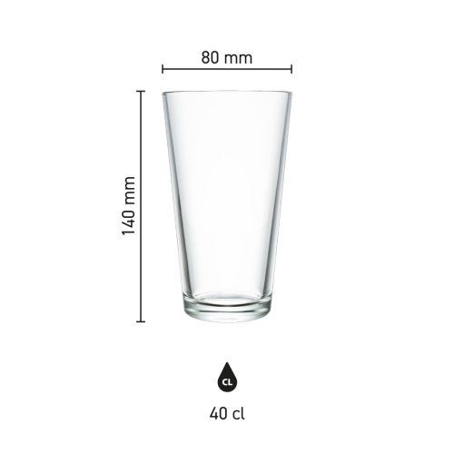 Infographic met productafmetingen van het bierglas vaasje 47 cl., met hoogte en diameter. Infographic met productafmetingen van het bierglas vaasje 47 cl., met hoogte en diameter.
