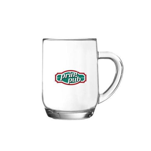 Bierpul Hayworth 28 cl. bedrukt met meerkleurig PrintPub-logo aan de voorzijde van het glas. Bierpul Hayworth 28 cl. bedrukt met meerkleurig PrintPub-logo aan de voorzijde van het glas.