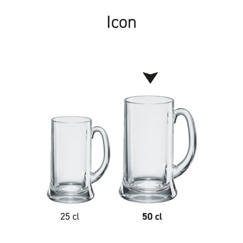 Bierpul Icon 50 cl. tapmaat bedrukken