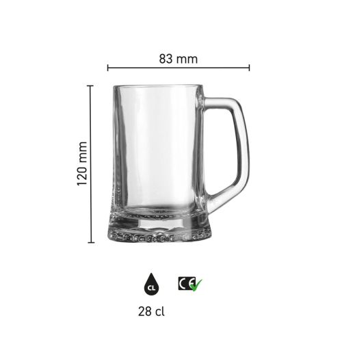 Bierpul Maxim 28 cl. bedrukken
