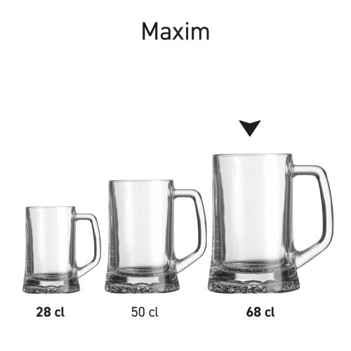 Bierpul Maxim 68 cl. bedrukken