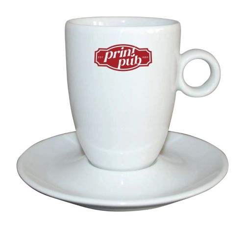Bola Cappuccino wit 20 cl. SET bedrukken Bola Cappuccino wit 20 cl. SET bedrukken