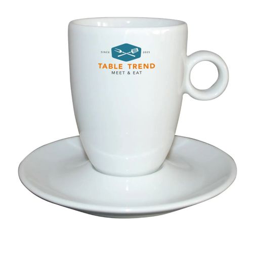 Bola Cappuccino wit 20 cl. SET bedrukken Bola Cappuccino wit 20 cl. SET bedrukken