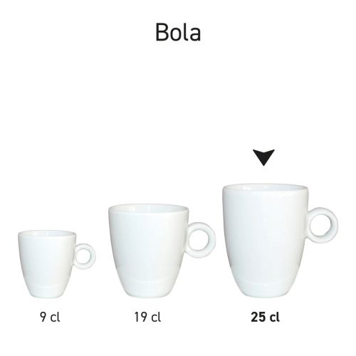 Serieoverzicht van witte Bola cappuccino sets , als onderdeel van servieslijn. Serieoverzicht van witte Bola cappuccino sets , als onderdeel van servieslijn.