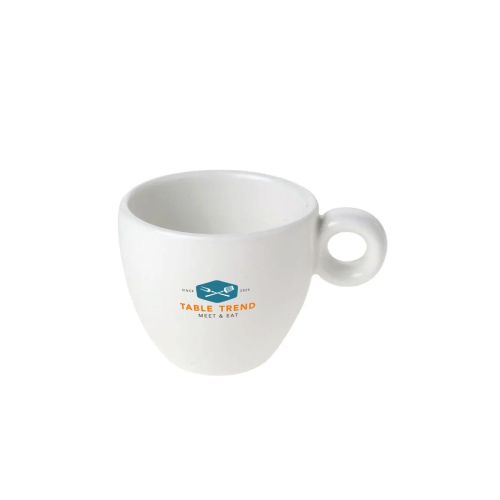Bola Espresso Kop  wit 8 cl. bedrukken