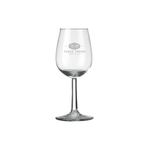 Bouquet portglas 14 cl. met gegraveerd TableTrend-logo op de voorzijde van het glas. Bouquet portglas 14 cl. met gegraveerd TableTrend-logo op de voorzijde van het glas.