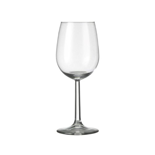 Helder glazen Bouquet wijnglas 23 cl., recht van voren weergegeven. Helder glazen Bouquet wijnglas 23 cl., recht van voren weergegeven.