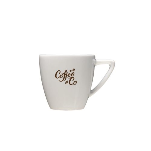 Classic Espresso Kop wit 7 cl. bedrukken