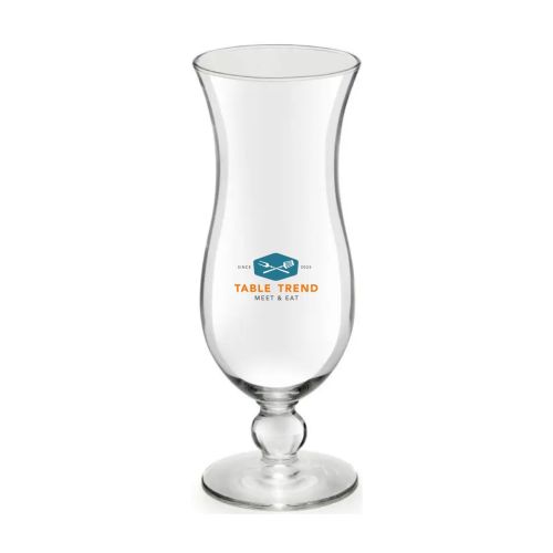 Cocktailglas Blue Hawai 44 cl. met meerkleurig TableTrend-logo op de voorzijde bedrukt. Cocktailglas Blue Hawai 44 cl. met meerkleurig TableTrend-logo op de voorzijde bedrukt.