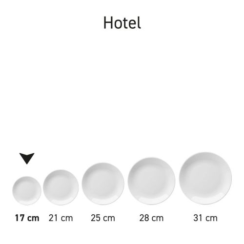 Serie-opstelling van meerdere witte Hotel coupeborden van uit dezelfde porseleinen lijn. Serie-opstelling van meerdere witte Hotel coupeborden van uit dezelfde porseleinen lijn.