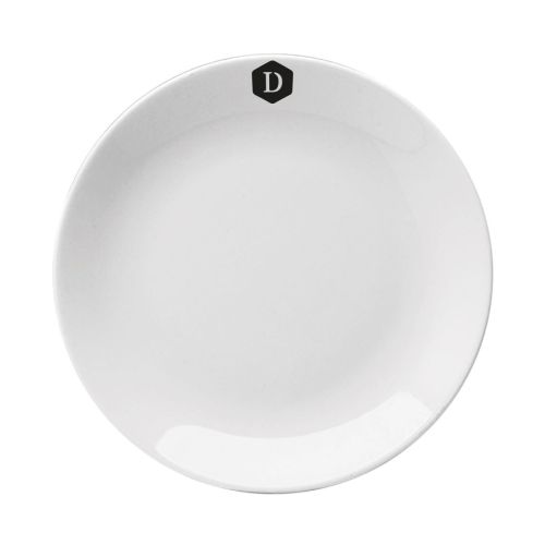 Coupebord Hotel 25 cm porselein in wit met DailyDrinks-logo in één kleur op de voorzijde. Coupebord Hotel 25 cm porselein in wit met DailyDrinks-logo in één kleur op de voorzijde.