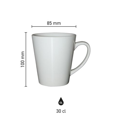 Delta mok 30 cl. bedrukken
