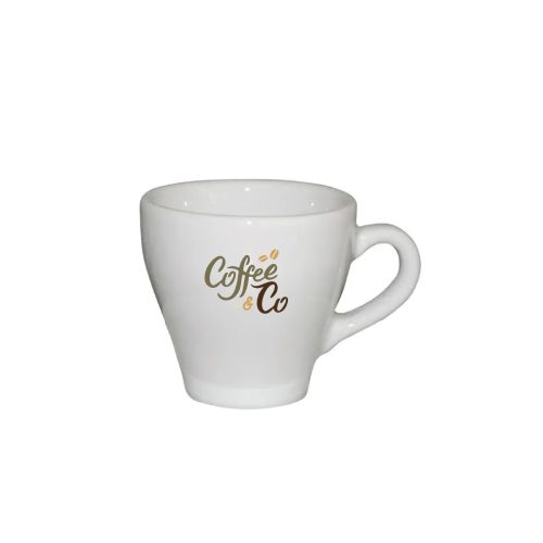 Dom Espresso Kop wit 8 cl. bedrukken