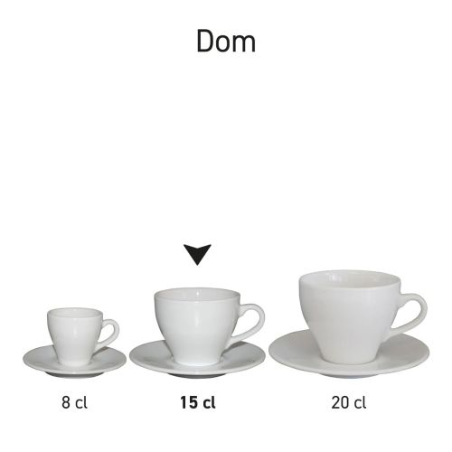 Serie Dom Koffie sets wit in porseleinen SET gepresenteerd als productlijn van de Dom-serie.. Serie Dom Koffie sets wit in porseleinen SET gepresenteerd als productlijn van de Dom-serie..