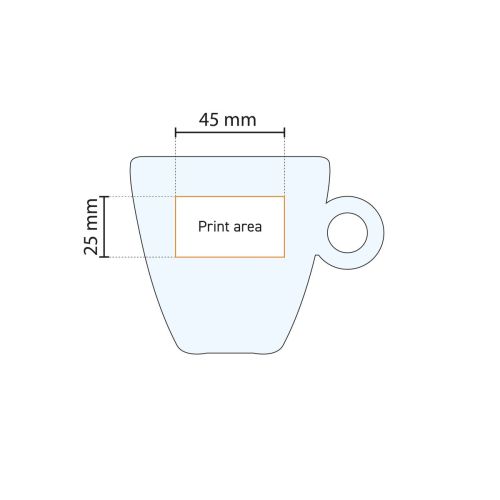 Maatoverzicht van Easy Bar cappuccino kop 23 cl. glas in infographic met hoogte en diameter. Maatoverzicht van Easy Bar cappuccino kop 23 cl. glas in infographic met hoogte en diameter.