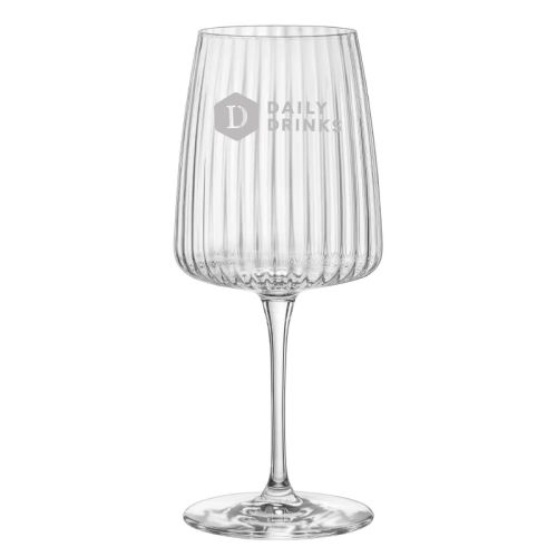 Gravure van het DailyDrinks-logo op het vooraanzicht van het Exclusiva Wijnglas 53,5 cl. Gravure van het DailyDrinks-logo op het vooraanzicht van het Exclusiva Wijnglas 53,5 cl.